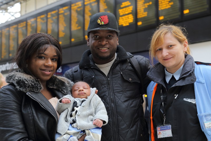 Baby born at Waterloo Station