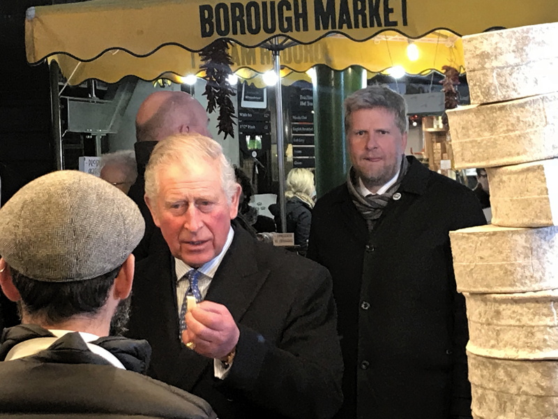 Charles and Camilla visit Borough Market and Southwark Cathedral