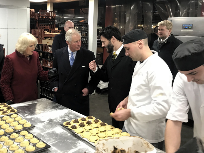 Charles and Camilla visit Borough Market and Southwark Cathedral