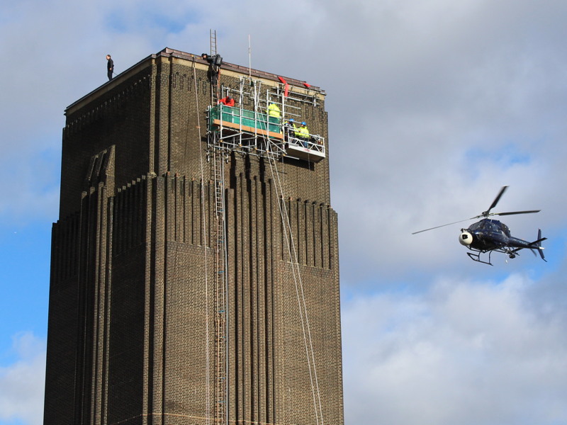 Tom Cruise at Tate Modern for ‘Mission: Impossible’ filming