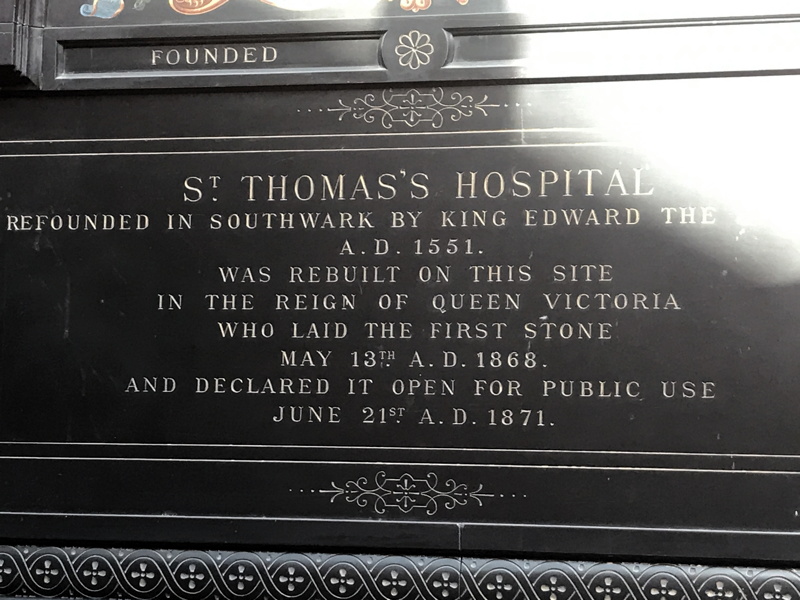 150 years since Queen Victoria started building of new St Thomas' Hospital