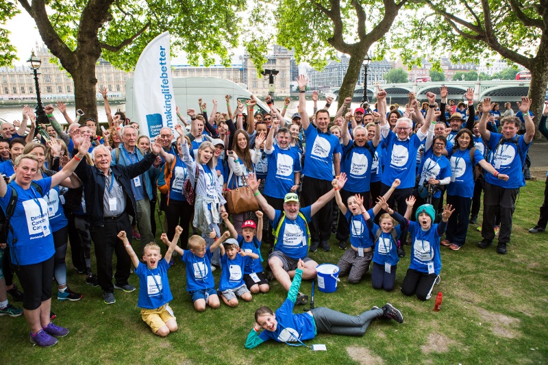 Jeremy Hunt joins overnight walk for Dimbleby Cancer Care charity