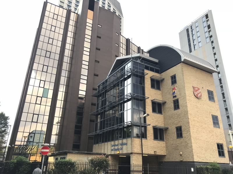 Salvation Army sells Elephant & Castle HQ to developer Rockwell