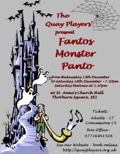 Fanto's Monster Panto at St Anne's Church Hall