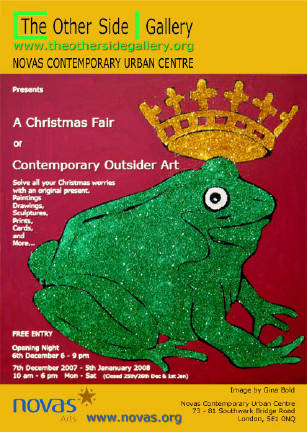 Christmas Fair of Contemporary Outsider Art at The Bridge