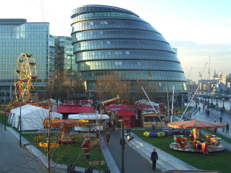 Tower Bridge European Christmas Market at Potters Fields Park