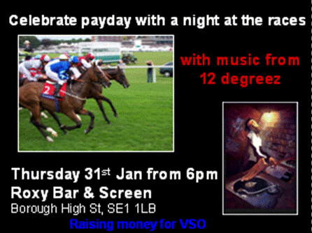 Charity Race Night at Roxy Bar & Screen