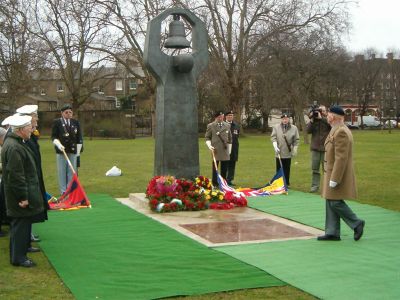 Holocaust Memorial Day Act of Remembrance at Geraldine Mary Harmsworth Park