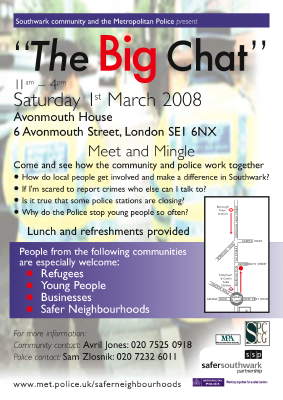 The Big Chat at Avonmouth House