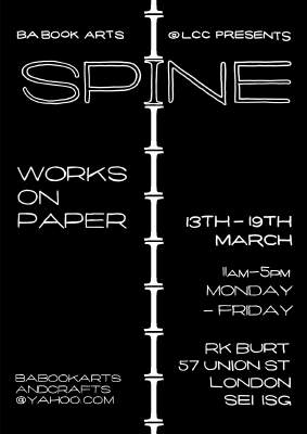 Spine at Robert Burt Gallery