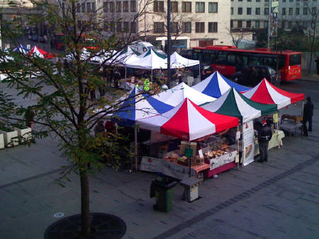 Slow Food Market at Southbank Centre Square