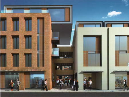 Plans for 144-152 Bermondsey Street at 217 Long Lane