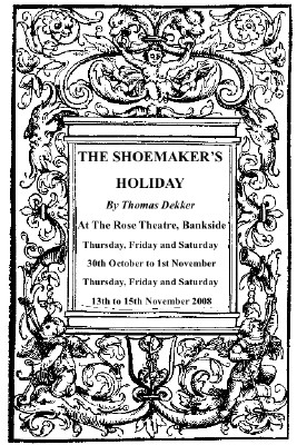 The Shoemaker's Holiday at The Rose Playhouse