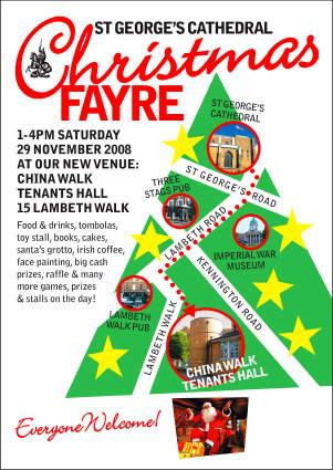 St George's Cathedral Christmas Fayre at China Walk Tenants Hall