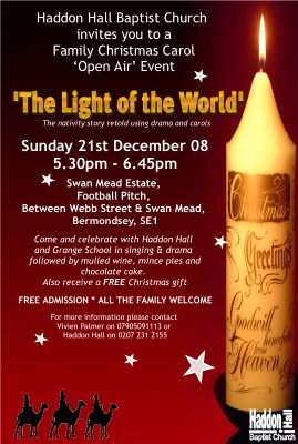 The Light of the World at Swan Mead Estate