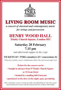 Living Room Music at Henry Wood Hall