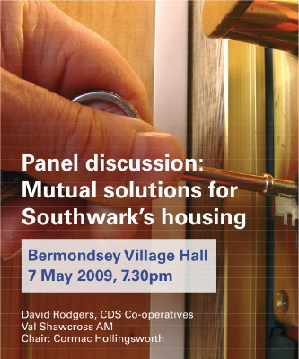 Mutual Solutions for Southwark's Housing at Bermondsey Village Hall