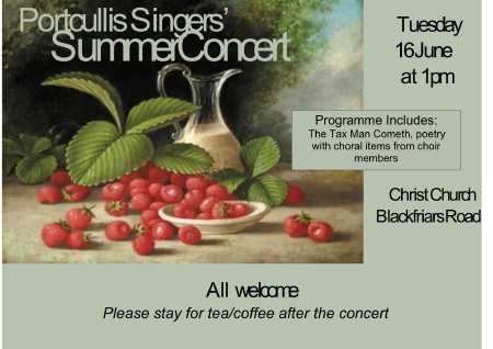 Summer Concert at Christ Church Southwark