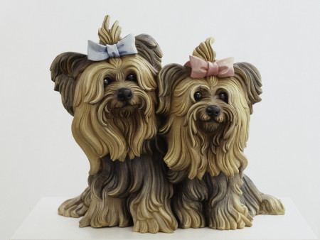 Jeff Koons Yorkshire Terriers  1991 Â© Jeff Koons