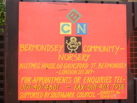 Bermondsey Community Nursery