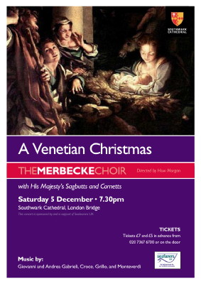 A Venetian Christmas at Southwark Cathedral
