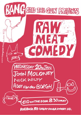 Raw Meat Comedy at The Roebuck