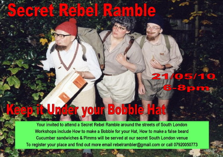 Secret Rebel Ramble at To be confirmed