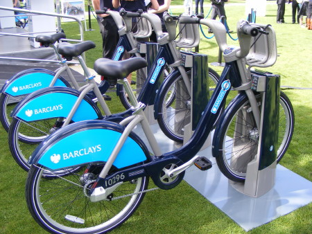 Barclays Cycle Hire Roadshow at The Scoop at More London