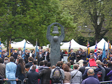 Victory Day Act of Remembrance at Geraldine Mary Harmsworth Park