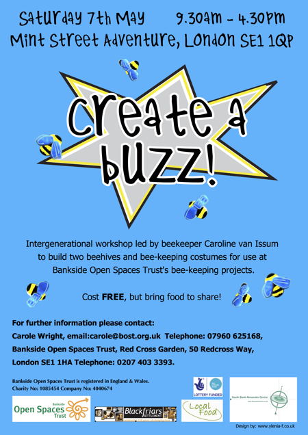 Create a Buzz! at Mint Street Park