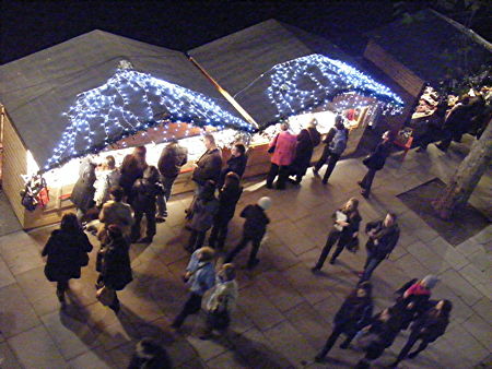 Traditional Christmas Market at Festival Riverside