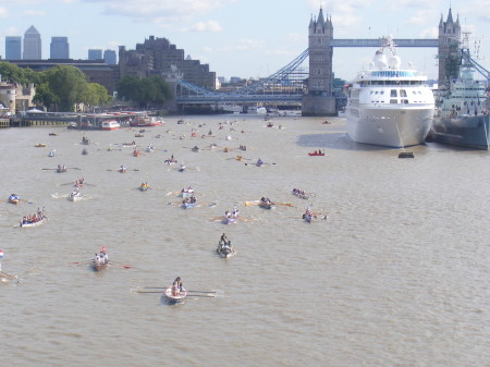 Great River Race at River Thames