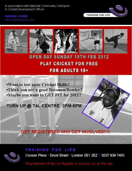 Cricket Open Day at Downside Centre