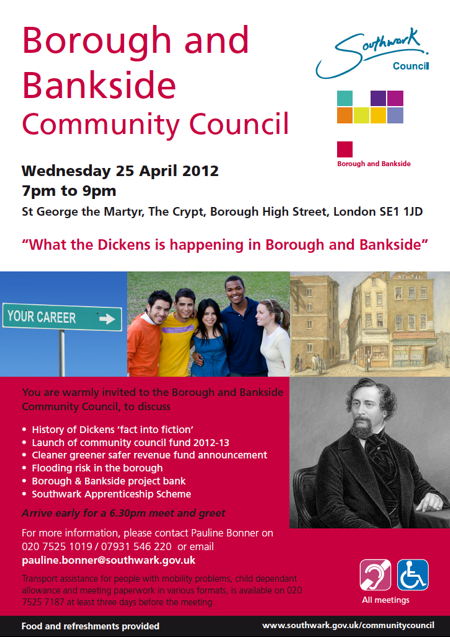 Borough & Bankside Community Council at St George the Martyr