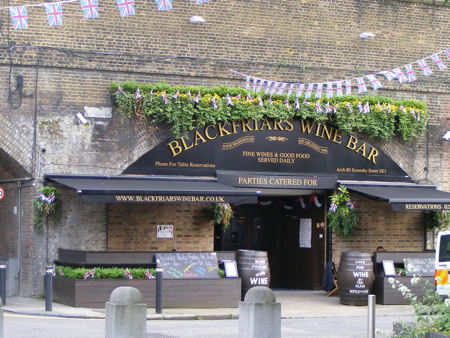 Diamond Jubilee Party at Blackfriars Wine Bar