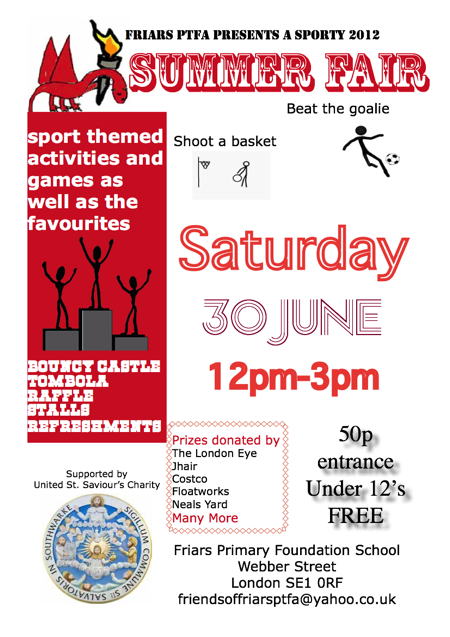 Summer Fair at Friars Primary School