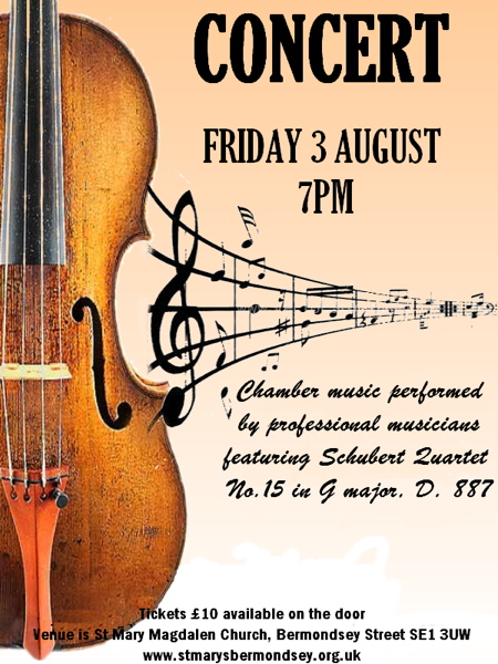 Chamber Music Concert at St Mary Magdalen