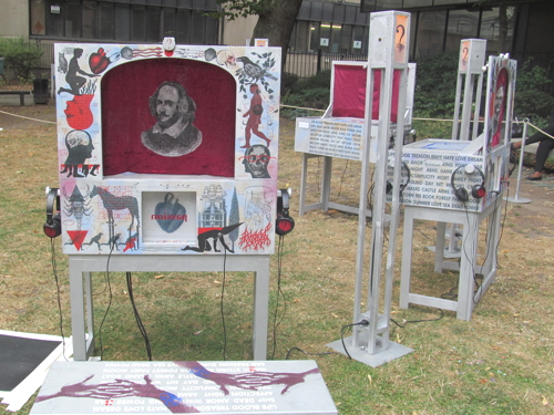 Micro-Shakespeare at Bermondsey Square