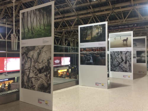 Landscape Photographer of the Year at Waterloo Station