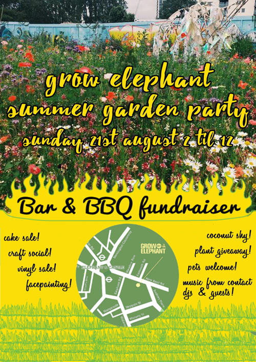 Summer Garden Party at Grow Elephant