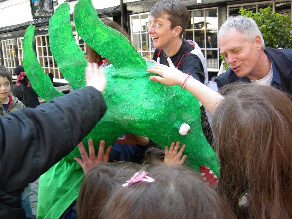 Great Southwark Dragon Quest at Tabard Street piazza