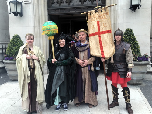 St George's Day Street Parade at St George's Cathedral