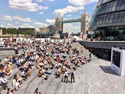 Swan Lake at The Scoop at More London