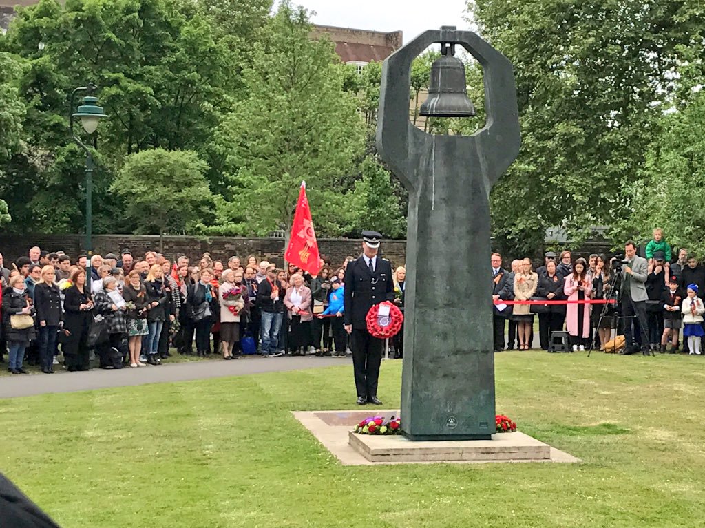 Act of Remembrance at Geraldine Mary Harmsworth Park