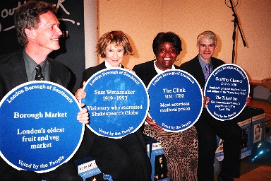 blue plaques