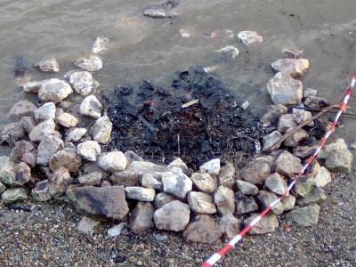 firing on the foreshore