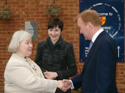 Charles Kennedy at Cathedral  School