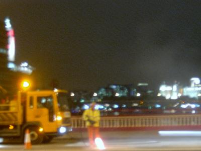 Blackfriars Bridge cycle lane