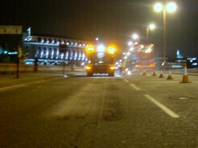 Blackfriars Bridge cycle lane