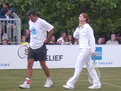 Tony Hawks and Monica Seles